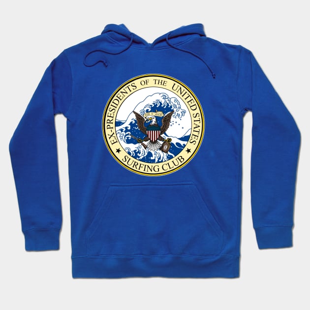 Ex-Presidents Surf Club Hoodie by AngryMongoAff